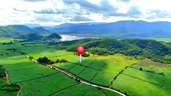 ขายที่ดินกาญจนบุรี 99 ไร่ ติดถนนคอนกรีต เป็นที่ราบและเป็นเนิน วิวเขาสวย เหมาะทำเกษตร ทำฟาร์ม บรรยากาศดี ทำรีสอร์ท ทำแหล่งท่องเที่ยว 